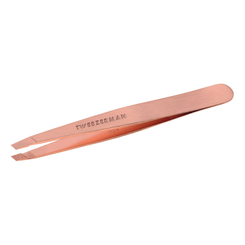 TWEEZERMAN | Rose Gold Slant Tweezer