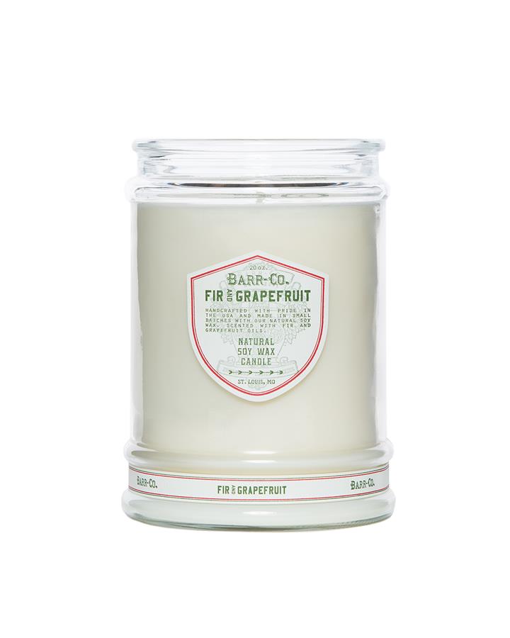 Fir + Grapefruit Scent Glass Tumbler Candle | Barr Co