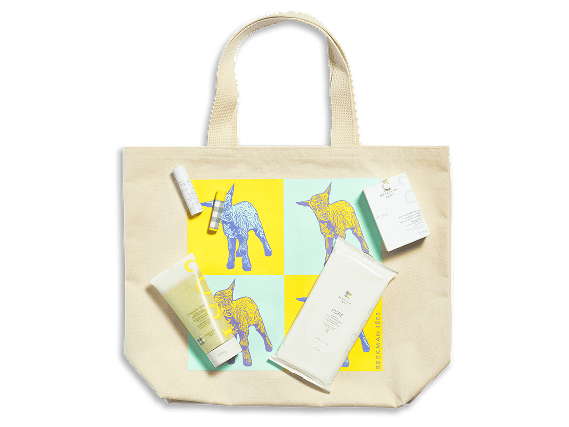 Pure Goat Milk Bodycare Tote Bundle