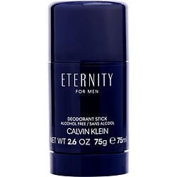 ETERNITY by Calvin Klein (MEN) - DEODORANT STICK ALCOHOL FREE 2.6 OZ