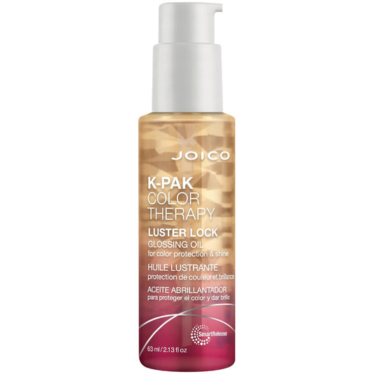 Joico K-PAK Color Therapy Luster Lock Glossing Oil | For Color-Treated Hair | For Color-Protection & Shine | Tame Frizz | With Keratin & Argan Oil