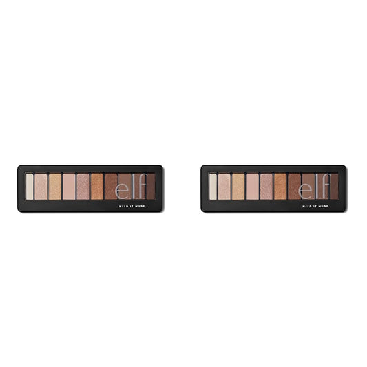 e.l.f. Need It Nude Eyeshadow Palette(New) (Pack of 2)