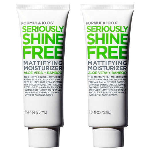 FORMULA 10.0.6 2 pack Seriously Shine Free Mattifying Moisturizer