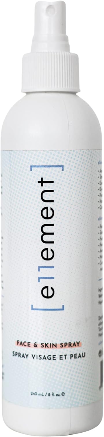 e11ement - Hypochlorous Acid Face and Skin Spray - HOCL- Safe for use on Acne Prone Skin - Eczema - Dry Scalp - Post Procedure -Toner - Eye Lash Cleanser - Face and Hand Cleanser (Large 8 oz.)