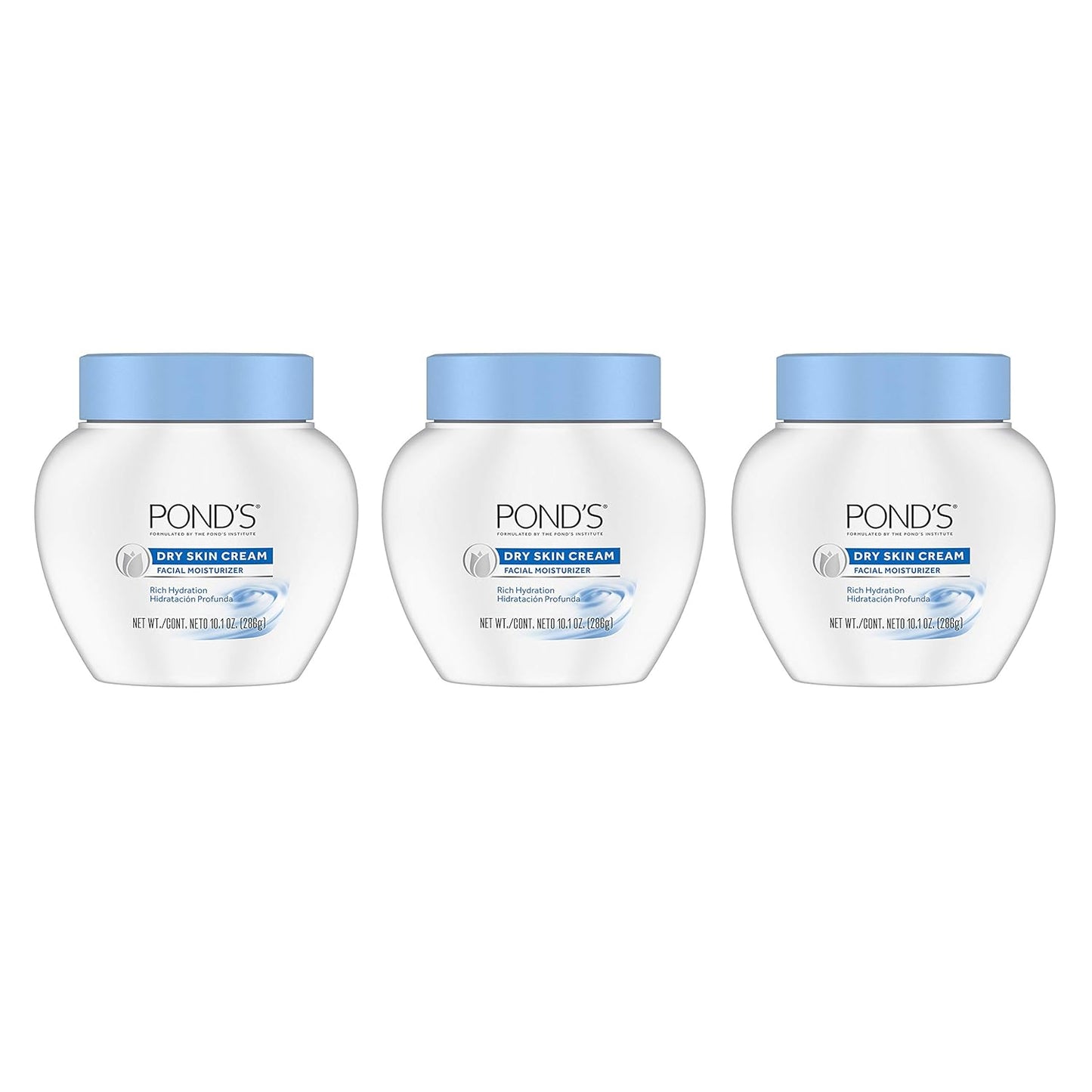 Pond's Face Cream Dry Skin 10.1 Oz (Pack of 3)