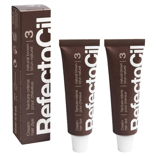 RefectoCil Cream Hair Dye 2-Pack Ð Professional Hair Tint for Long-Lasting Color