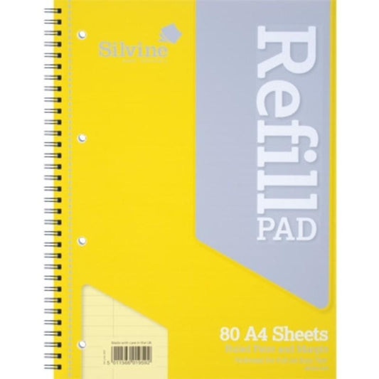 A4 Yellow Paper Twin Wire Notebook