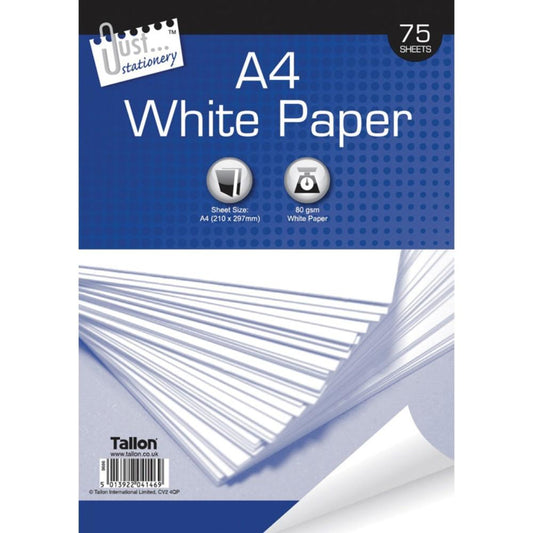 A4 White Copy Paper 75 Sheets
