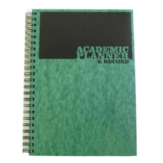 A4 Teacher's 4 Period Green Academic Planner and Record