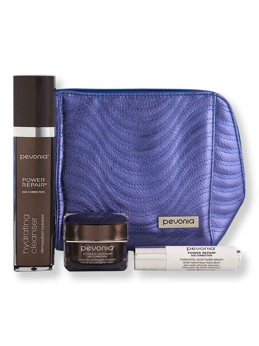Pevonia Holiday Hydration Hyaluronic Acid Hydra-Serum Trio Gift Set